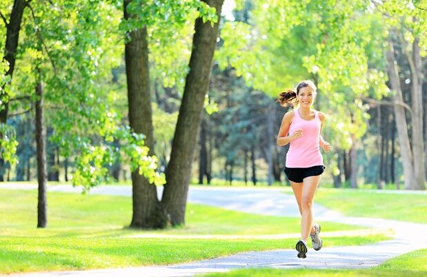 Park run for active fat burning