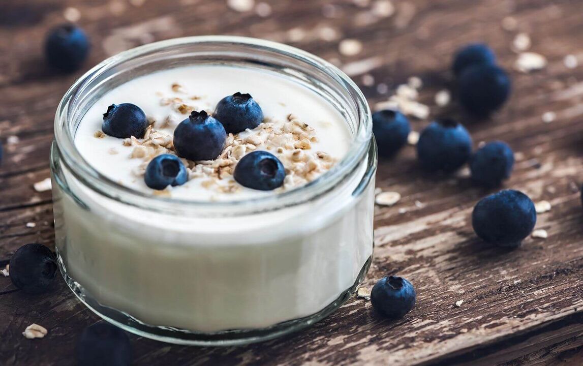 Kefir for weight loss can be substituted for yogurt