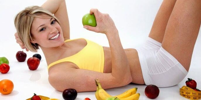 fruits and exercises to lose weight in a month