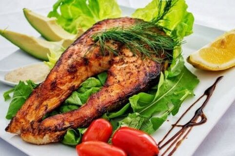 Baked fish