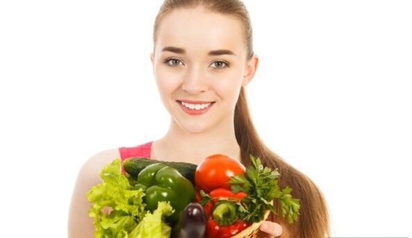 vegetables in a healthy diet for weight loss
